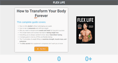 Desktop Screenshot of flexlife.com